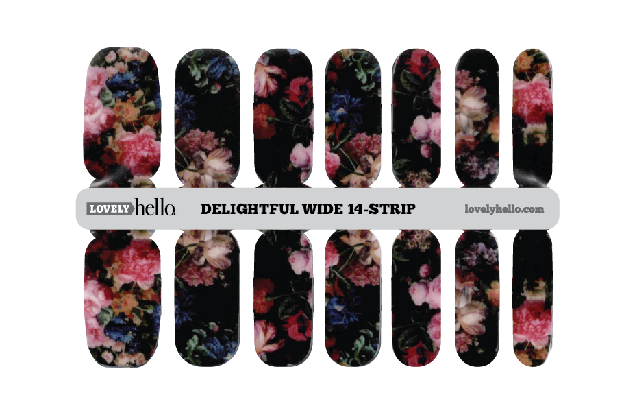 Gothic Rose Nail Wraps