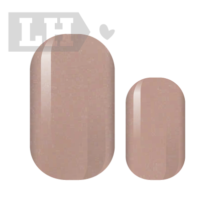 Shimmery Nude Nail Wraps