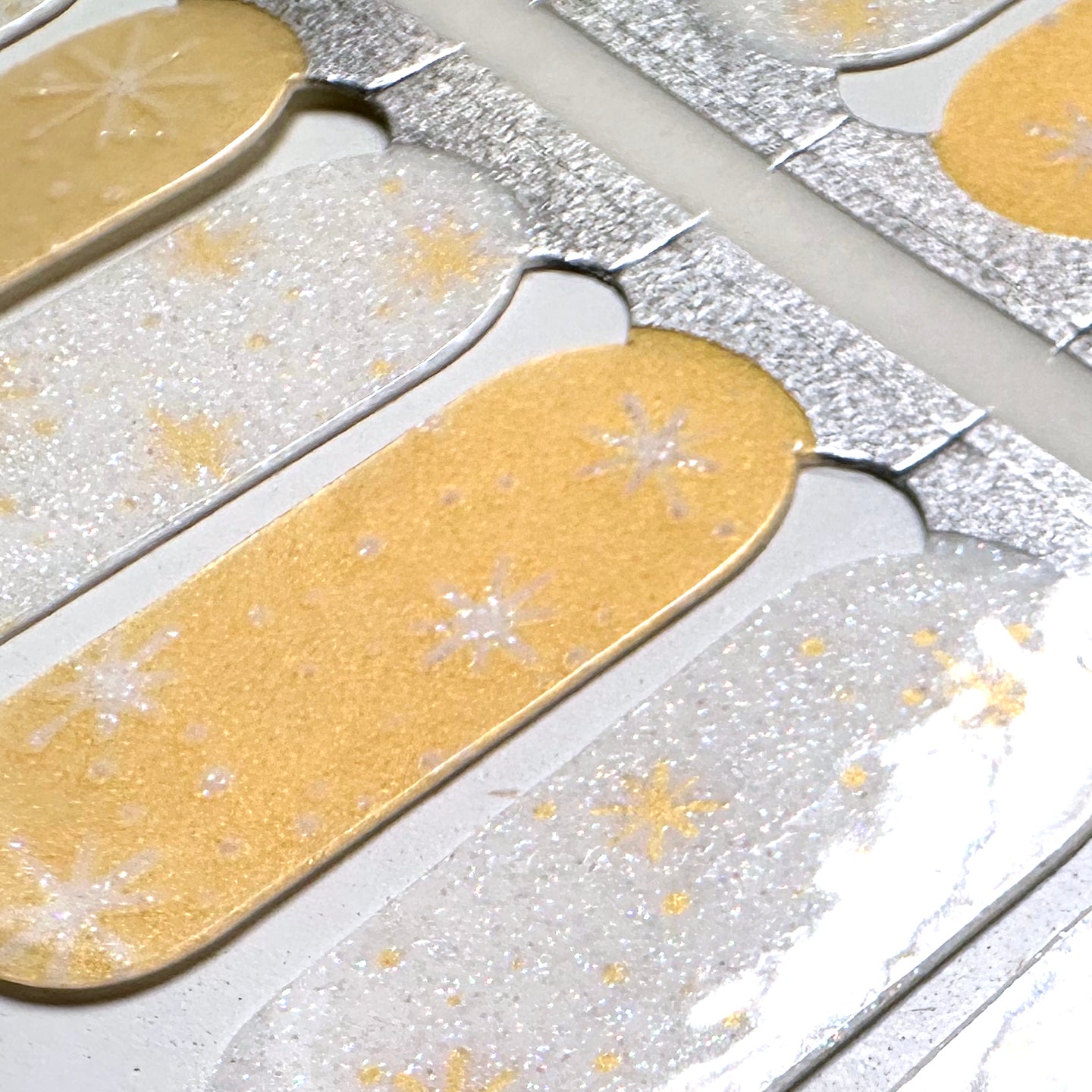 Snow Honey Nail Wraps