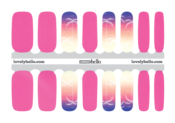 Paradise Dreams Nail Wraps