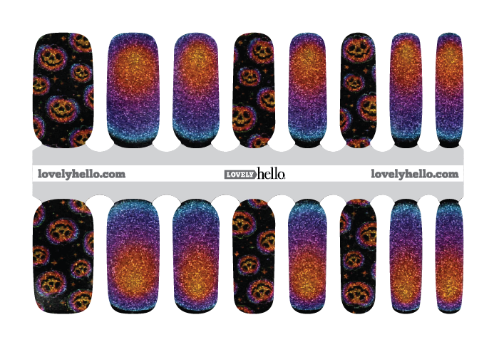 Halloween Diva Nail Wraps
