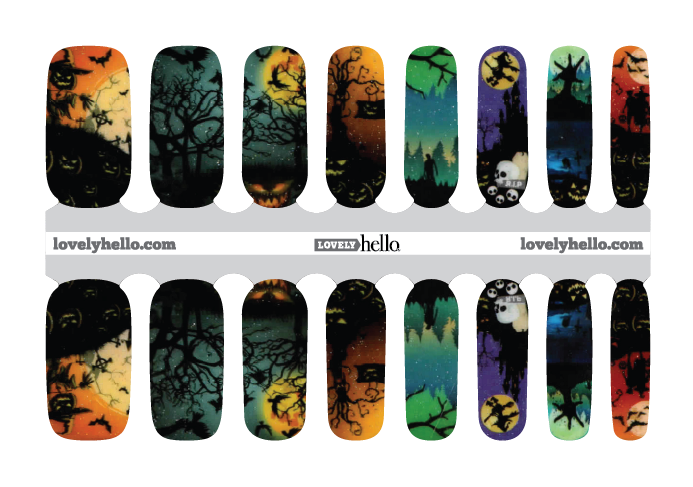 Fright Night Nail Wraps