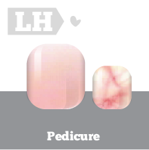 Rose Quartz Pedi Pedicure Wrap