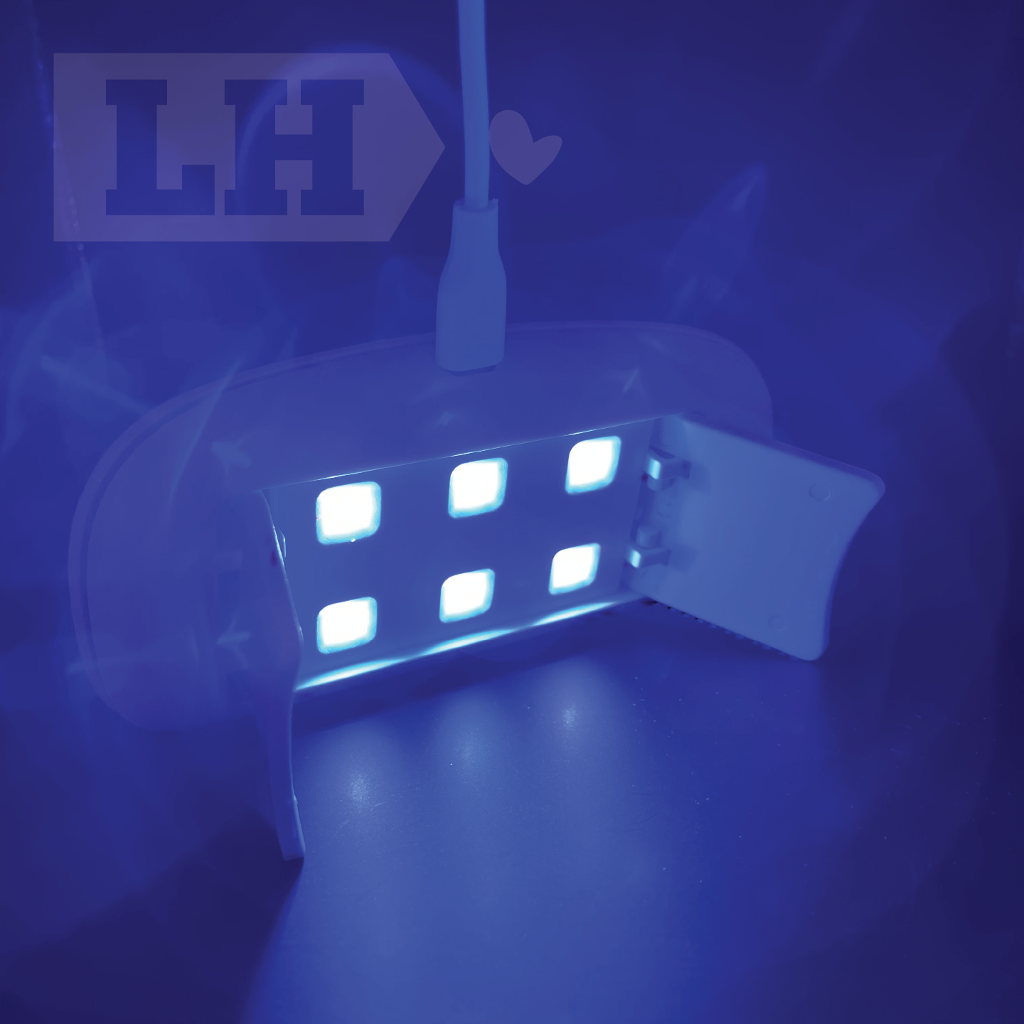 LED Lamp - Travel Sized for Semi-Cured Gels