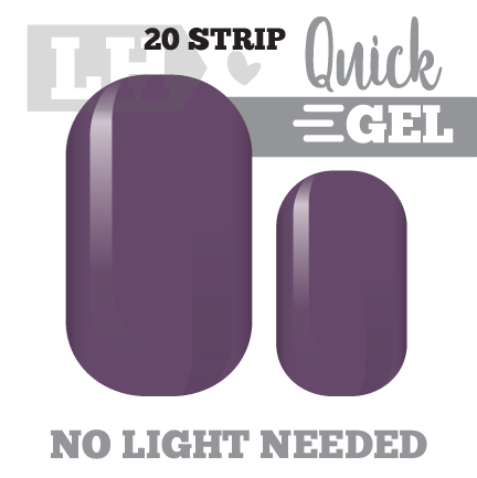 Cyber Grape Quick Gel Nail Wraps