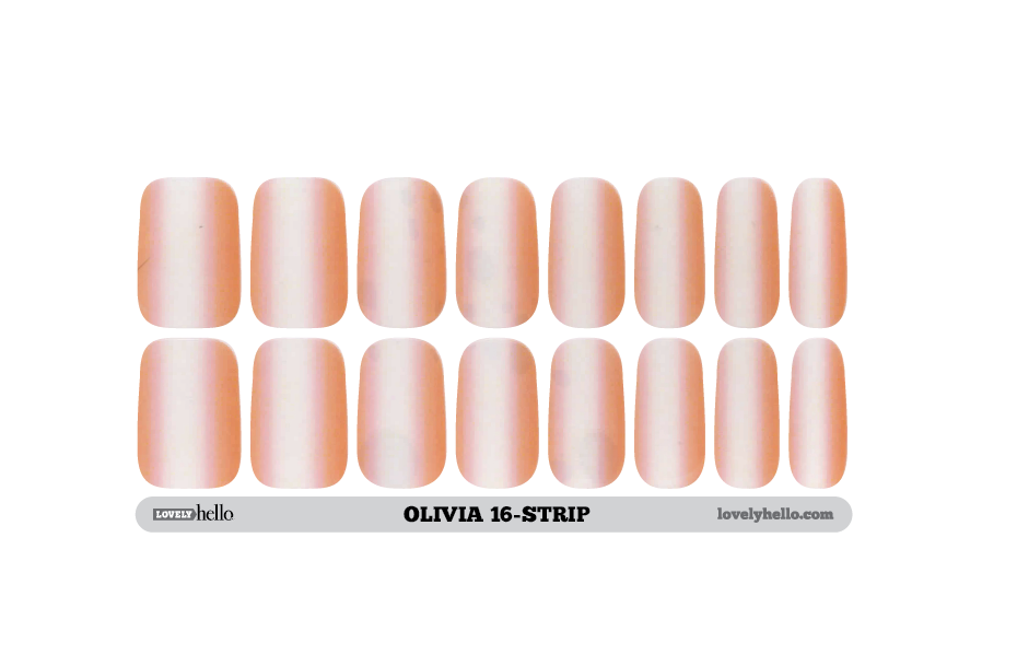 Neutral Shine Ombre Nail Wraps