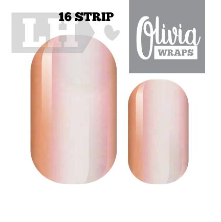 Neutral Shine Ombre Nail Wraps
