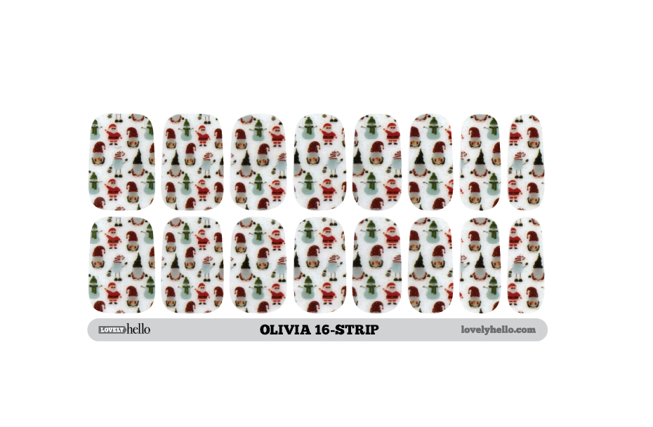 Silly Santa Nail Wraps