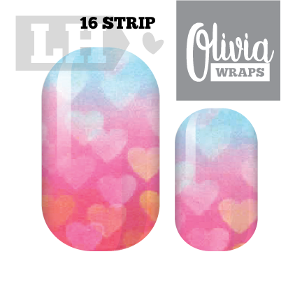 Falling in Love Nail Wraps