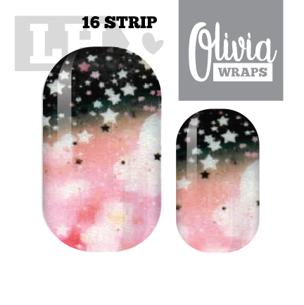 Pink Pizzaz Nail Wraps