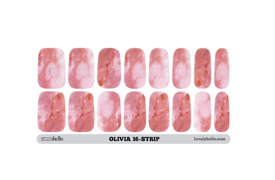 Perfect Marble Olivia Nail Wraps