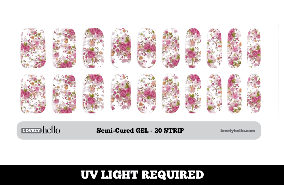 Clear Rosette Wraps Lovely Hello