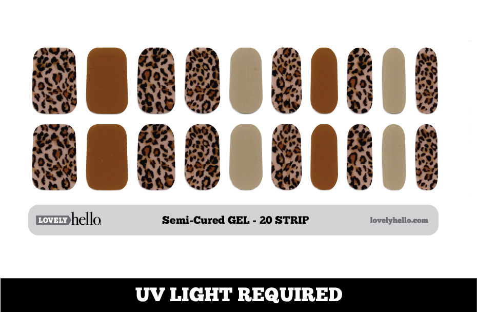 Leopard Lady Nail Wraps