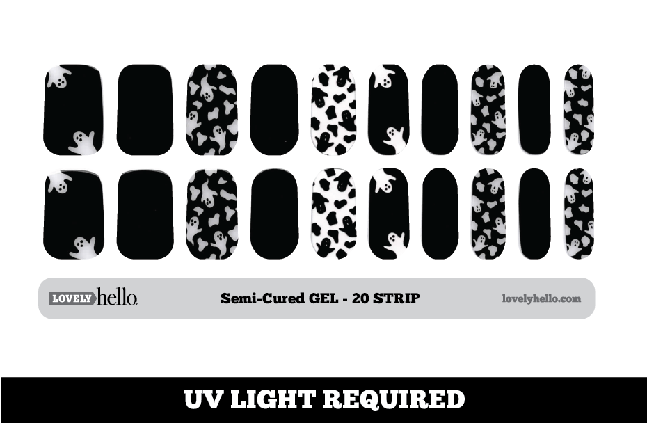 Ghostly Nail Wraps