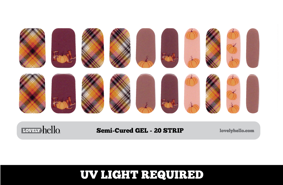 Pumpkin Patch Nail Wraps