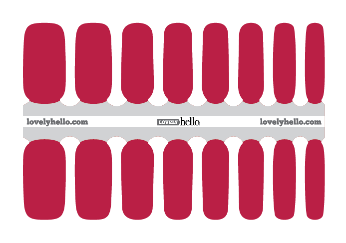 Boss Lady Pink Nail Wraps