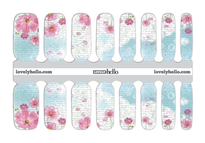 Petal Poetry Nail Wraps
