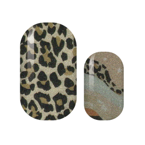 Cheetah Chic Nail Wraps