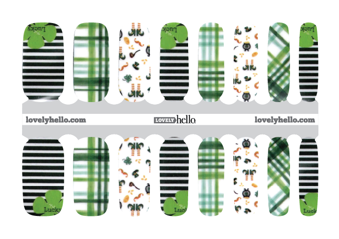 Lucky Leprechaun Nail Wrap