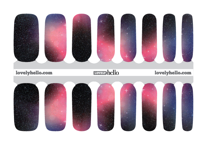 Aurora Borealis Nail Wraps