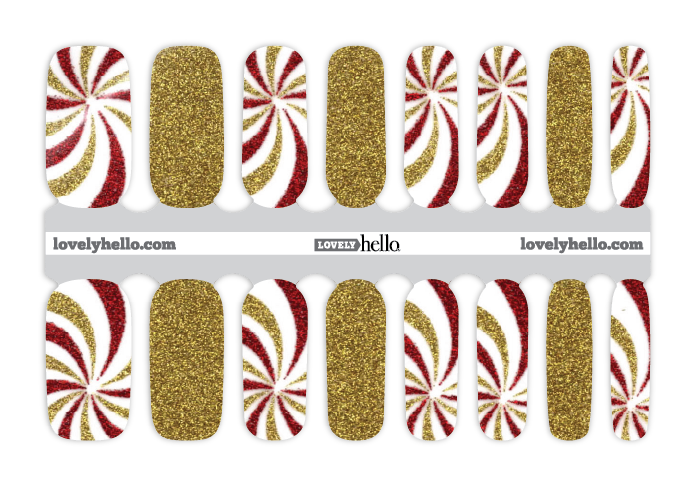 Pink Crystals Nail Wraps – Lovely Hello