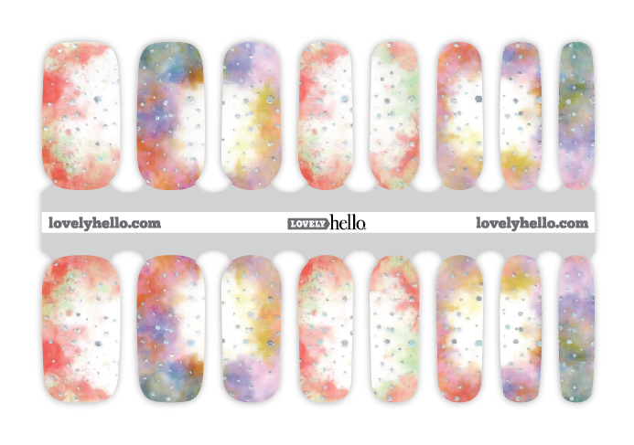Transparent and Overlay Nail Wraps - Lovely Hello