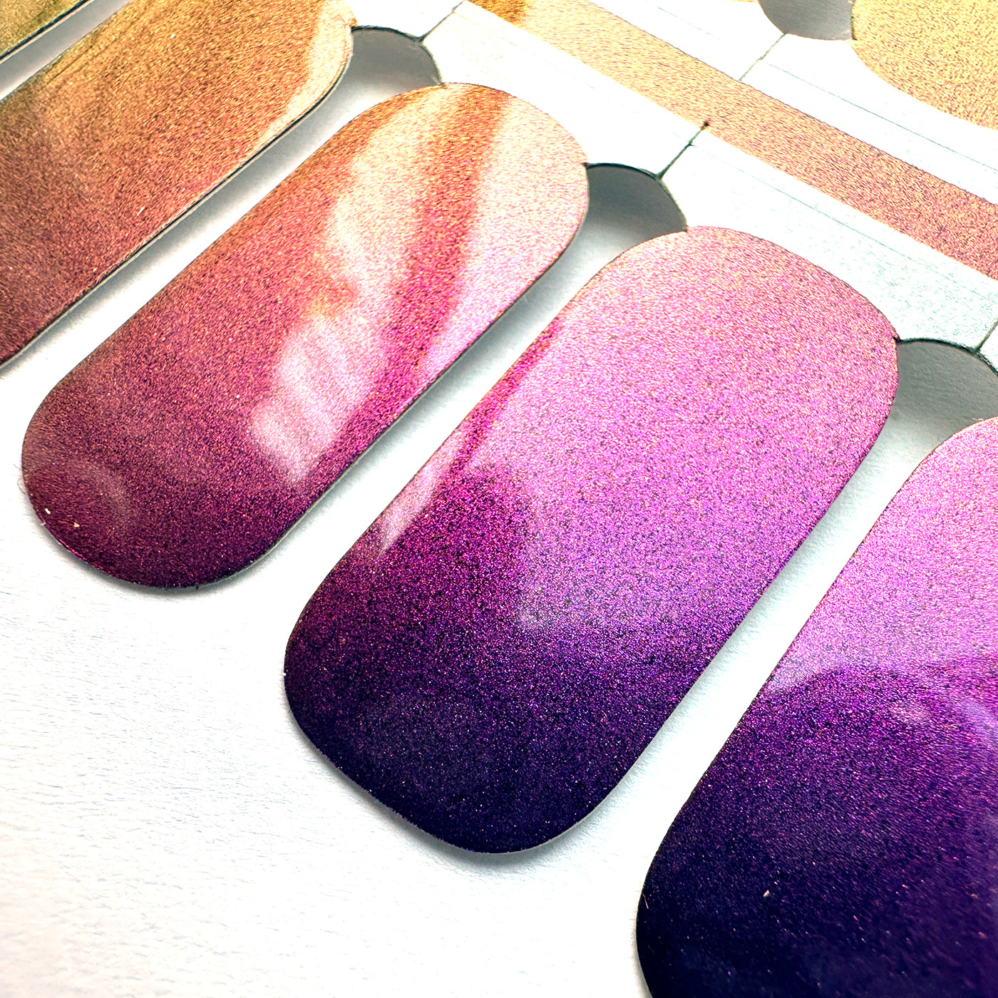 Sunsets Color Shift Nail Wraps