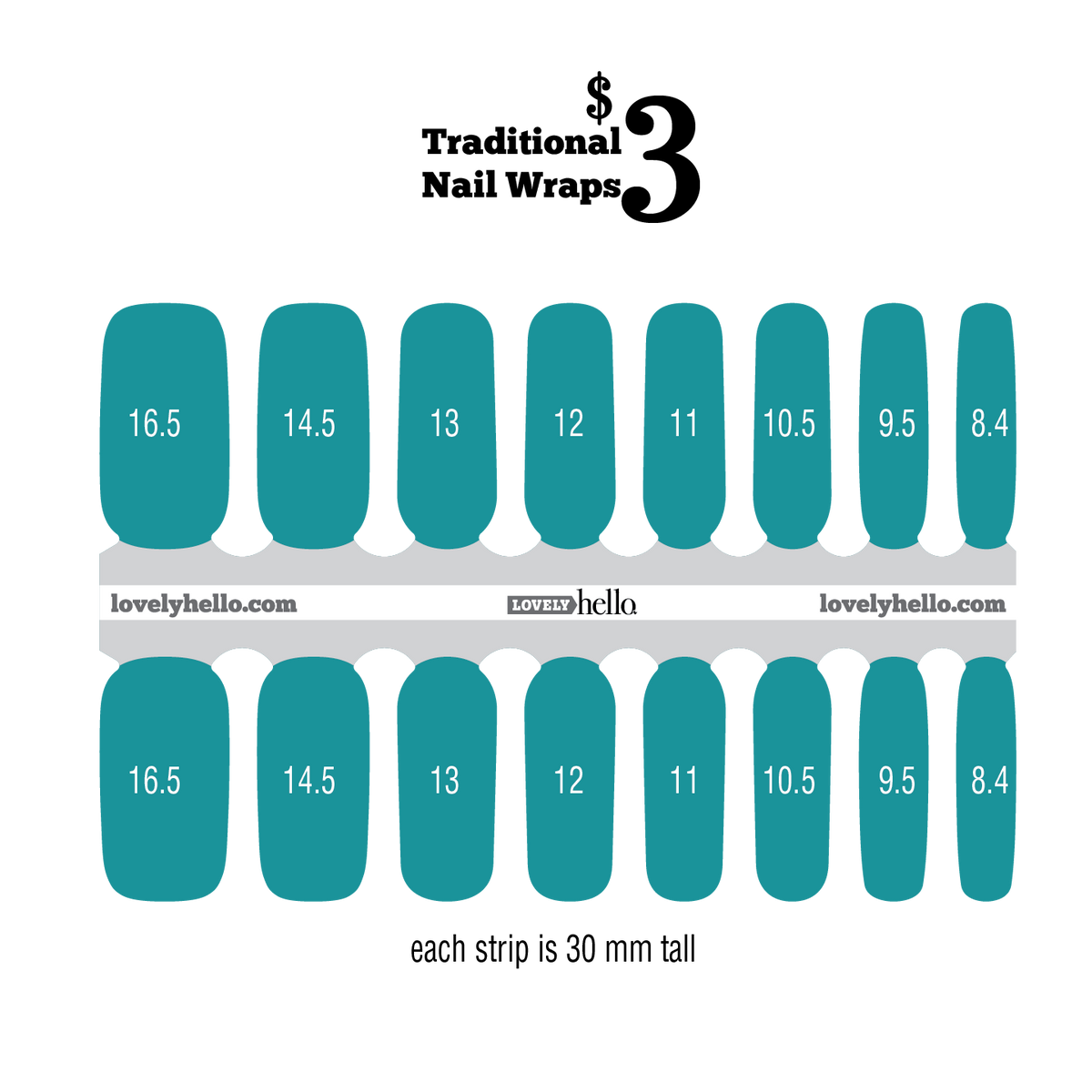 Wedded Bliss Nail Wraps