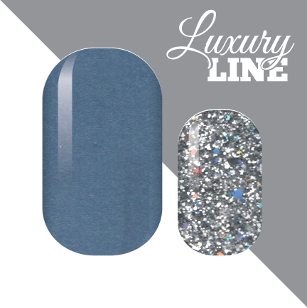 Blue Diamonds Nail Wraps