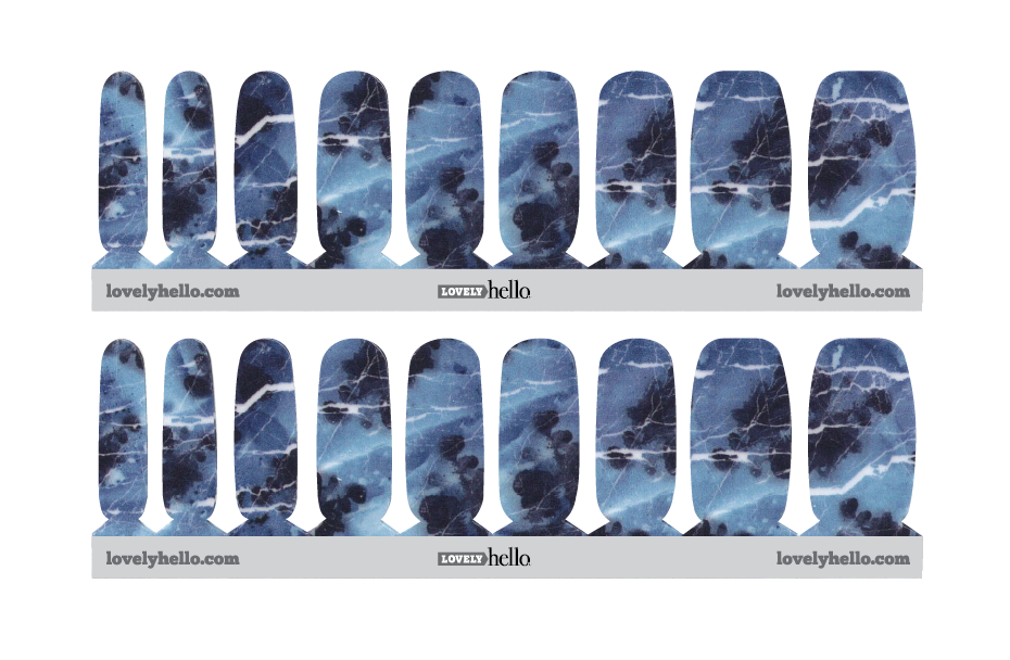 Stormy Skies Nail Wraps