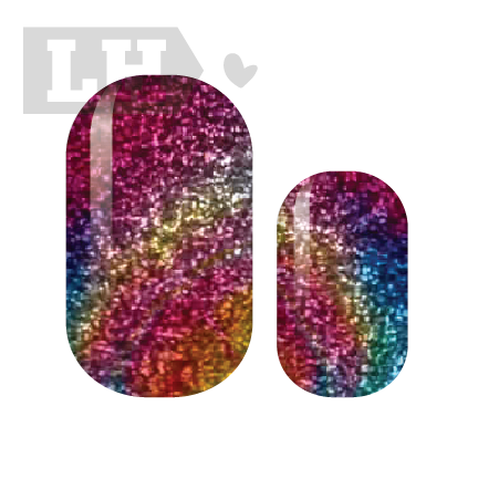 Sparkle Aurora Nail Wraps