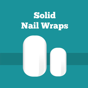 Solid Nail Wraps
