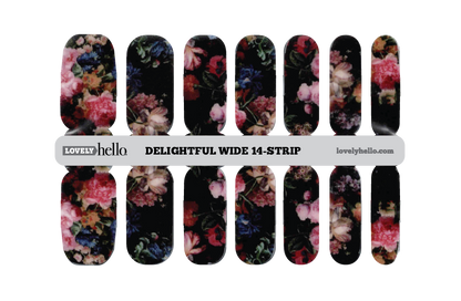 Gothic  Rose Nail Wraps
