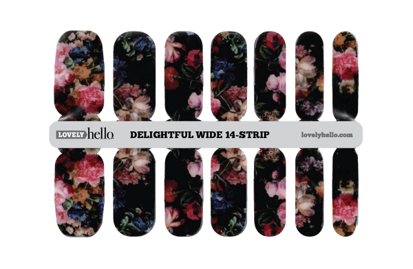 Gothic  Rose Nail Wraps