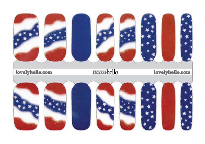 States Nail Wraps