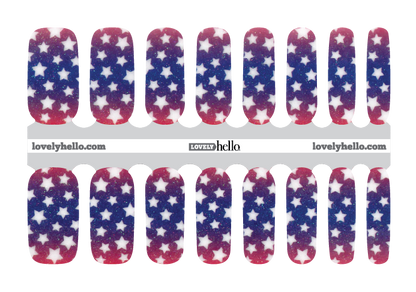 Summer Stars Nail Wraps