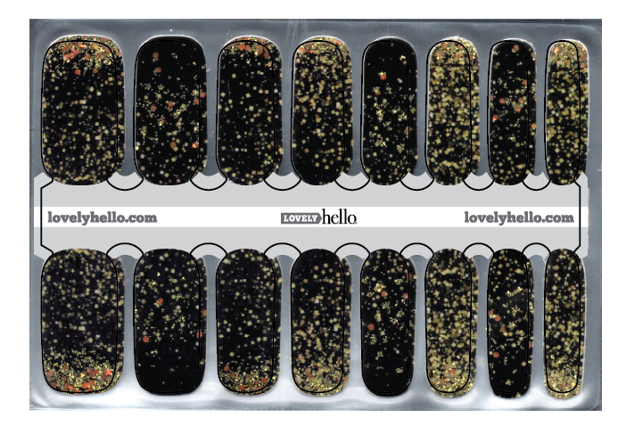 Gold Digger Nail Wraps