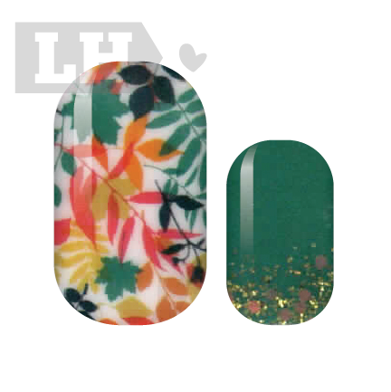 Tropical Glam Nail Wraps