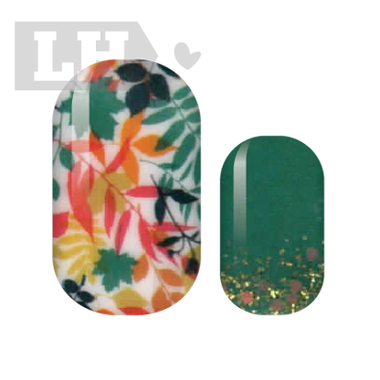 Tropical Glam Nail Wraps