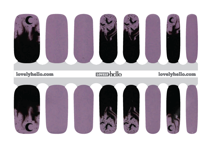 Batty Evening Nail Wraps