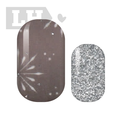 Stardust Love Nail Wraps