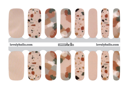Café Dreams Nail Wraps