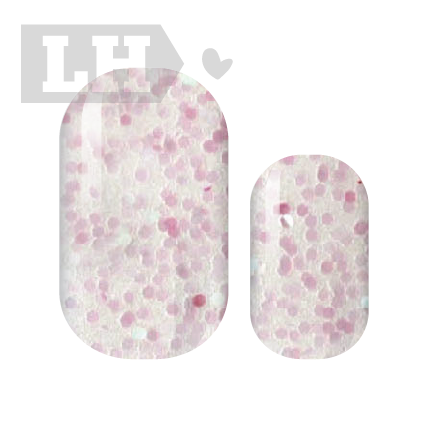 Charming Pink Pearl Nail Wrap
