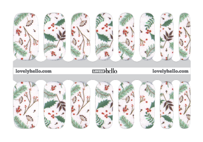 Holly Jolly Nail Wraps