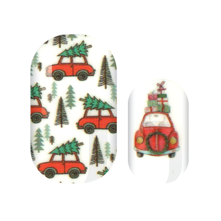 Tree Farm Memories Nail Wraps