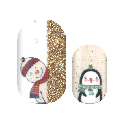 Penguin Chill Nail Wraps