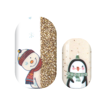 Penguin Chill Nail Wraps