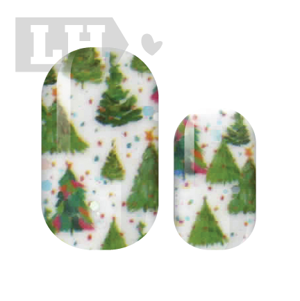 Holiday Forest Nail Wraps