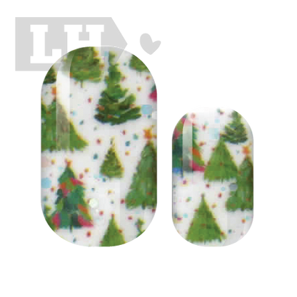 Holiday Forest Nail Wraps