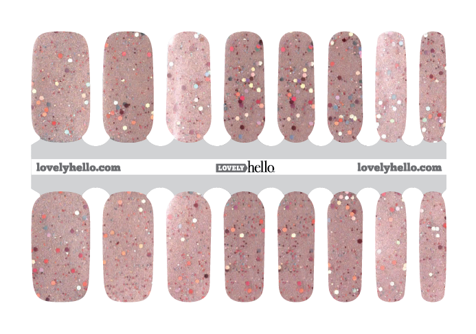 Pink-ing of You Nail Wraps